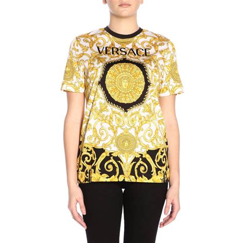 versace t shirts women& 39|women's gianni Versace t shirts.